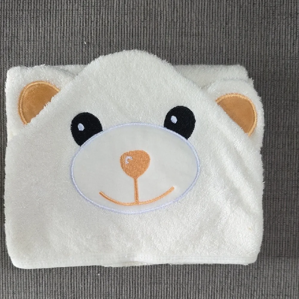 Premium Bamboo Hooded Baby Towel Set By Kermode, New In Box, Boy Or Girl.